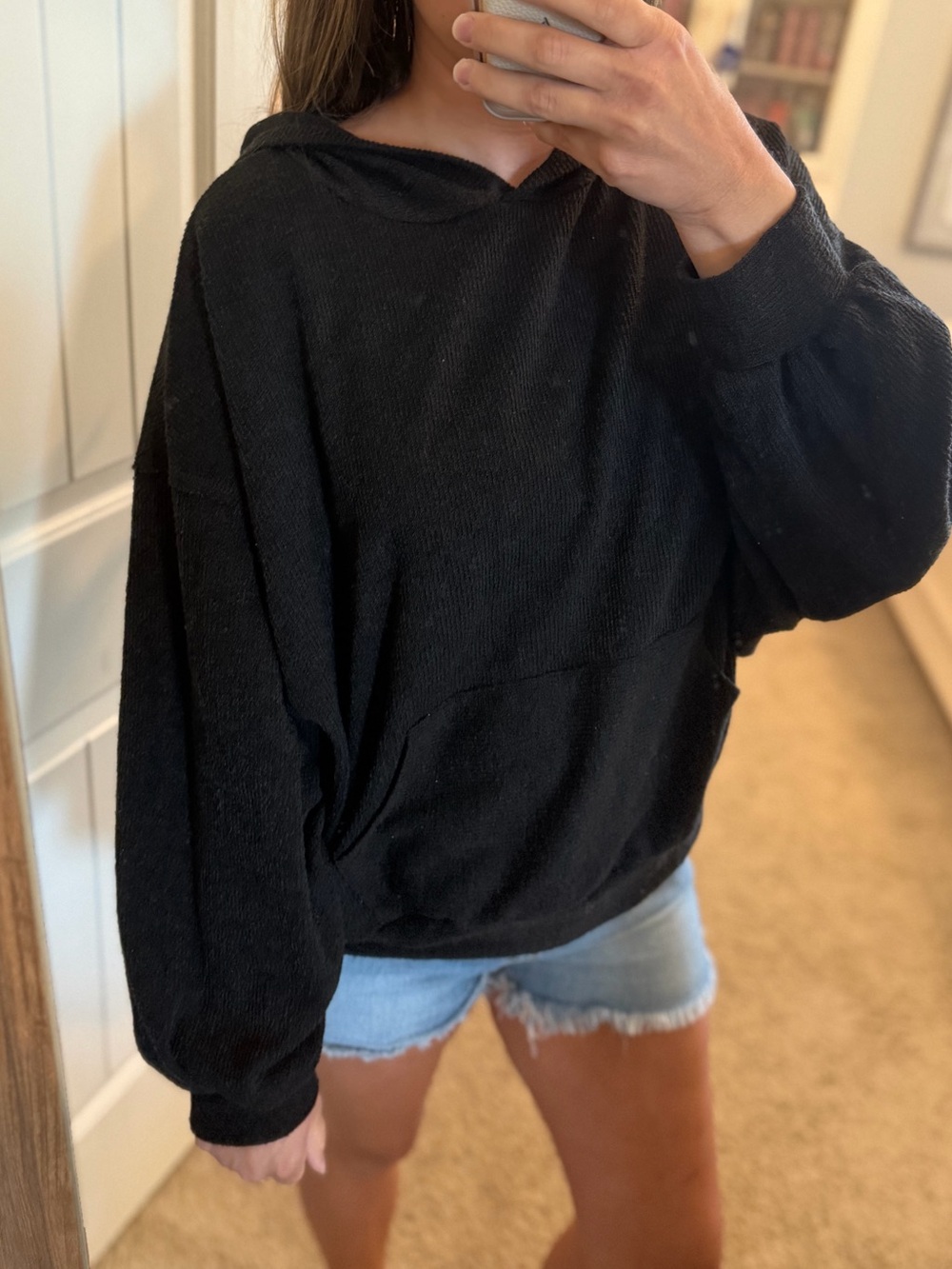 Shop Talulah Springfield hoodie - Black